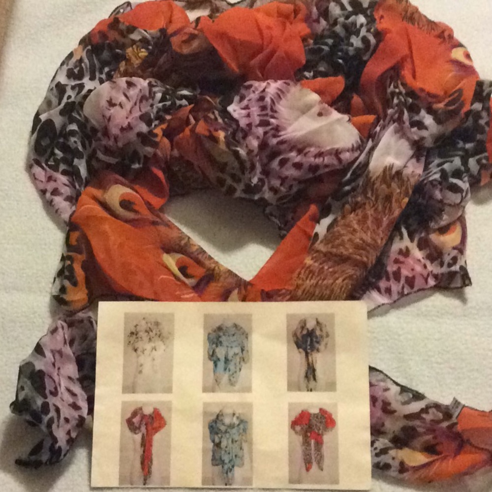 J Francis neck scarf